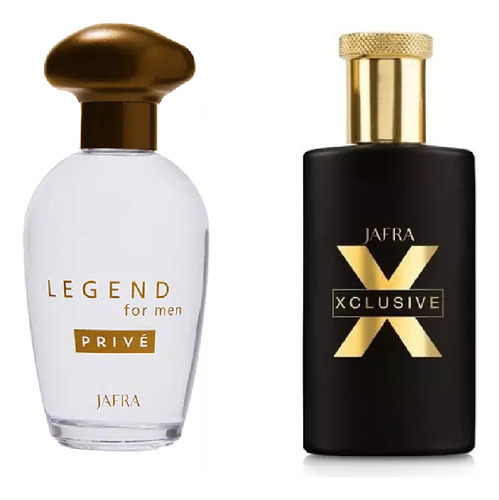 Fragancia Jafra Legend Prive + Xclusive 100 Ml Caballero