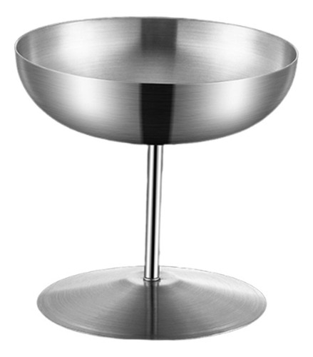 Cazón De Postre Sorbet Bowl Bocina De Ensalada 150 Ml Plata