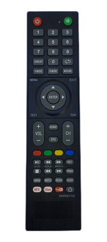 Control Remoto Tv Sankey Tv Led Modelo: Cled-40smb2 Smart Tv