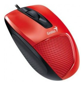 Mouse Genius Ergonomico Dx-150x Usb Rojo