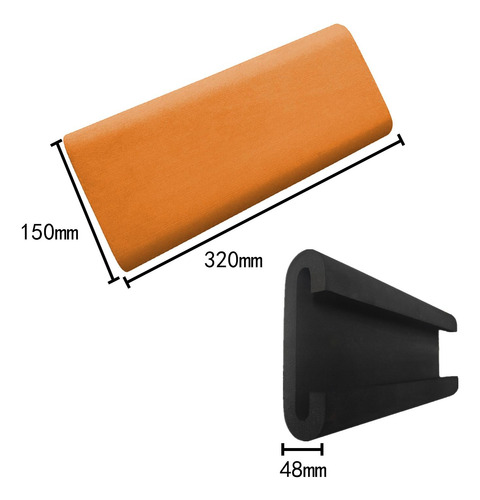 Cojín Ergonómico Para Asiento De Kayak Para Naranja