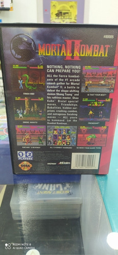 Imagen 2 de 4 de Mk Para Sega Génesis