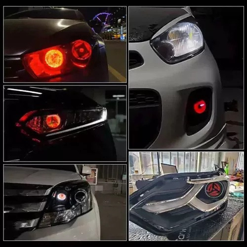 Pc Lente Led Evil Eye De 2 X 12 V En Modo Automático