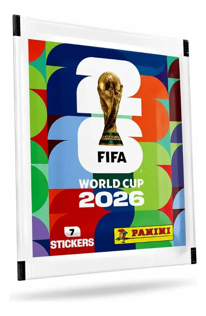 Pack 5 Sobres Fifa 2026 Panini 35 Láminas