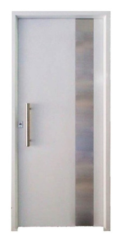 Imagen 1 de 6 de Puerta Chapa Pintura Final M805 Con Apliques De Acero Barral