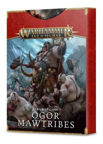 Warhammer Aos Ogor Mawtribes Warscroll Cards En Español