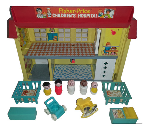 Fisher Price Little People Childrens Hospital 1976