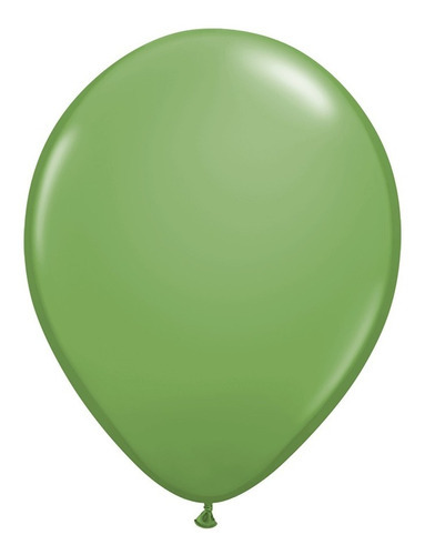 Bexiga Balão Liso Nº9 - Verde Tropical - 50 Unidades