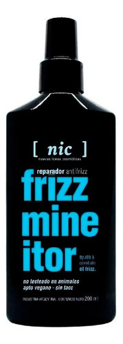 Tratamiento Reparador Frizzmineitor Nic Frizz Vegano X 200ml
