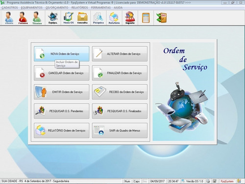 Programa Ideal Para Loja Assistência Técnica Informática 1.0