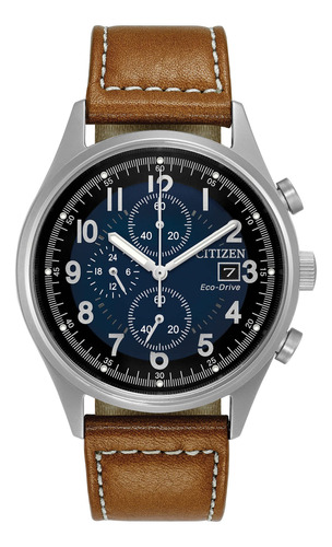 Citizen Eco-drive Chandler Reloj De Acero Inoxidable Para H.