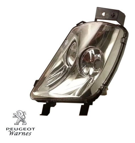 Imagen 1 de 9 de Faro Auxiliar Izquierda Peugeot 408 Para Lampara H8 10-15