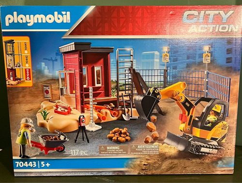 Playmobil 70443 Gran Excavadora 117 Piezas !! Entrega Ya !!