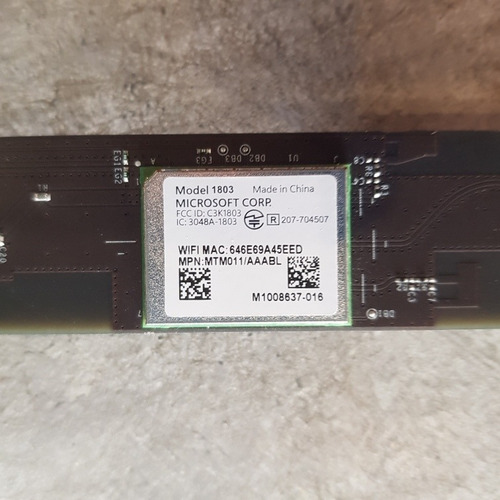 Panel Lateral Wifi Xbox One X Original, No Clon, No Repro. (Usado)