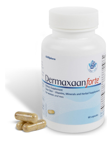 Alserpharm Dermaxaan Forte - Pildoras Para La Piel A Base De