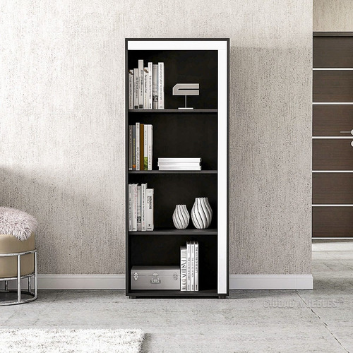 Mueble Repisa Biblioteca 4 Estantes Modelo Meier 150 X 60 Cm