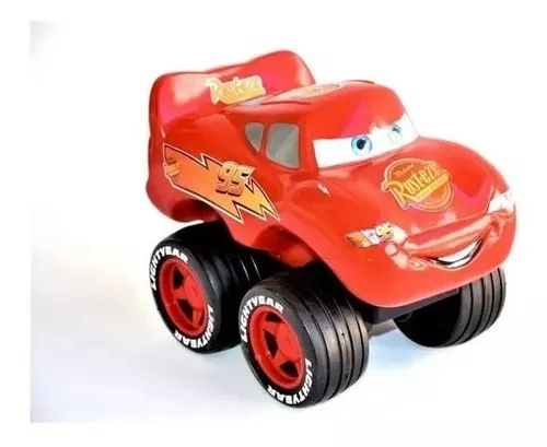 Carrinho Infantil Fofo Móvel Carros McQueen Líder Brinquedos