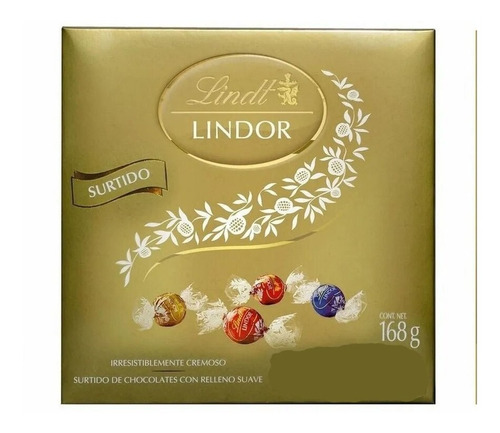 Lindt Lindor Chocolate Surtido 168gr