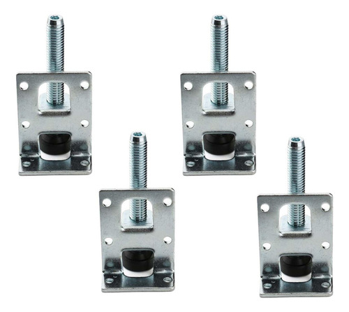 Li 4 Piezas De Nivelador De Patas De Mesa De Acero De 75 Mm