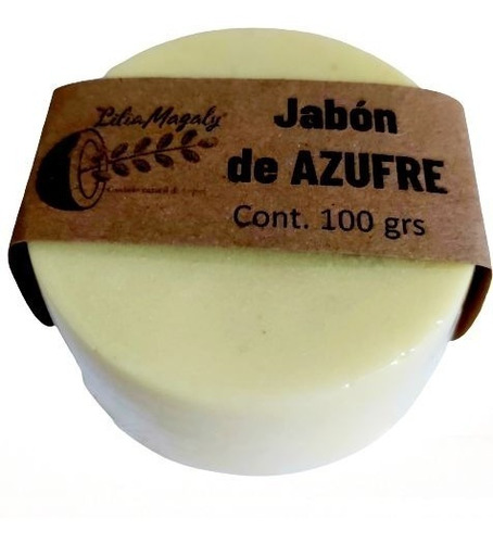 Jabón De Azufre 100 Grs. Paq. 5 Piezas (escabiosis, Acné)