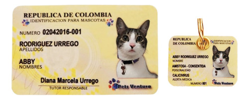 Identificación Personalizada Mascotas + Contacto Qr Whatsapp