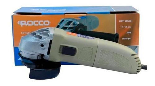 Imagen 2 de 4 de Amoladora Angular 4,5 115mm Rocco 700w Garantiza Argentec