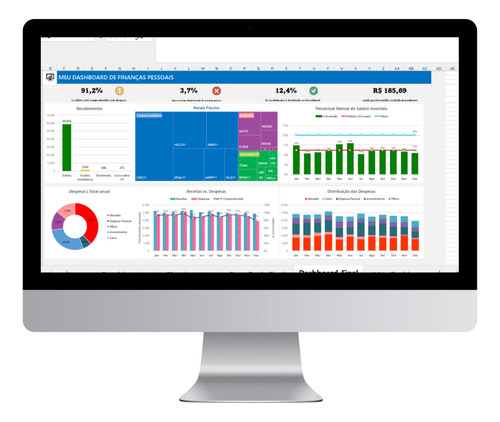 Planilha De Controle Financeiro Excel Editável Chgroup 2022