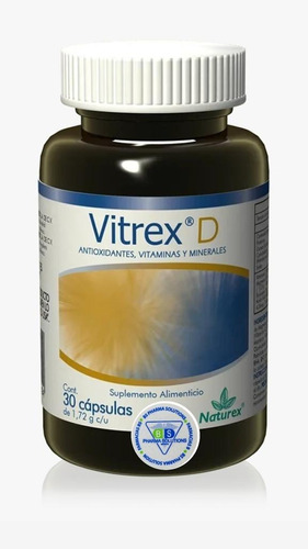 Vitrex D C/30 Caps Naturex / Vitaminas Y Minerales