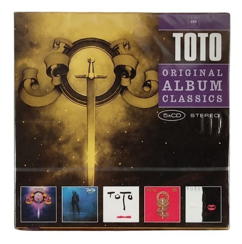 Toto - Original Album Classics - 5 Cd Box Set - Sellado