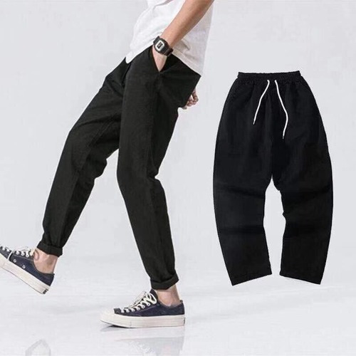 Hombres Estilo Japonés Streetwear Corredores Cargo Pantalons