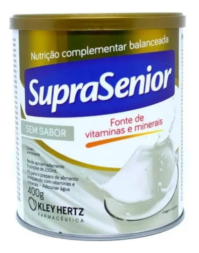 Suprasenior 400g (sem Sabor) Suplemento Alimentar