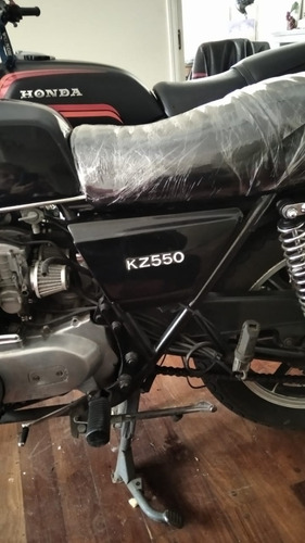 Kawazaki Kz 550 1981 Negra 4 Cilindros Negra Clasica Colecci