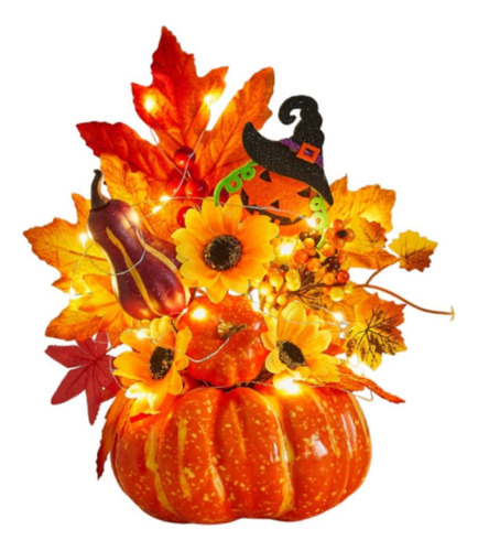 Para Abóbora De Halloween, Ornamento De Abóbora Artificial,