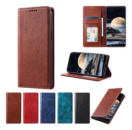 Funda Tipo Cartera For Teléfono Oppo A57 A56 A55 A54 A53