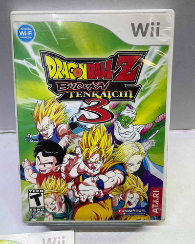 Dragon Ball Z Budukai Tenkaichi 3 | Nintendo Wii Completo
