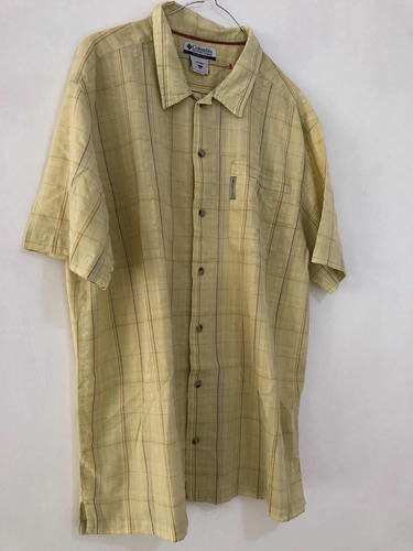 Camisa Columbia Manga Corta  Para Hombre 