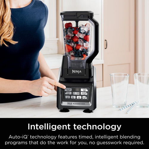 Licuadora Ninja Bl642 Nutri Ninja 1200 W Con Jarra Y Tazas D