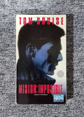 Vhs Mision Imposible, Vintage 1996, Tom Cruise