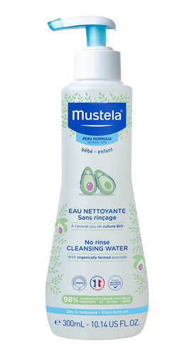 Agua Limpiadora Mustela Sin Enjuague X 300ml