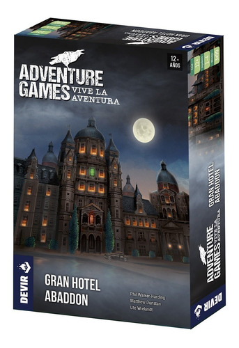 Adventure Games Gran Hotel Abaddon Juego De Mesa De Devir
