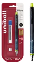 Comprar Lápiz Mecánico Uni-ball Kuru Toga 0.7 Mm Con Recargas Y