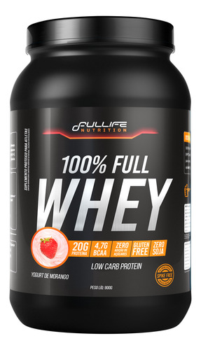 100% Full Whey Fullife Nutrition - Low Carb