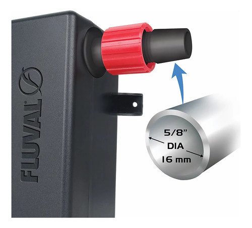 Fluval Uvc Clarificador De Agua En Linea Acuarios 400 Ltrs.