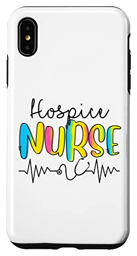 Funda Para iPhone XS Max Hospice Nurse Nursing Medical St-02