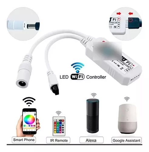 Fita de Led Inteligente Wifi RGB 5m - Compatível Alexa Google Home