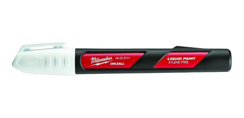 Marcador Blanco Punta Media Inkzall Milwaukee 48223711