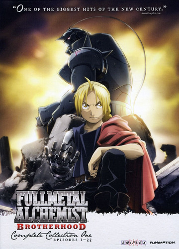 Fullmetal Alchemist Brotherhood Coleccion 1 Uno Completa Dvd