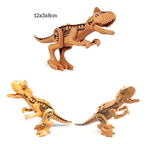 Kit 12 Figuras Dinosaurios Jurásico Indominus Rex Pteranodon