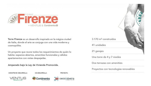 Imagen 5 de 8 de Torre Firenze Apto/101