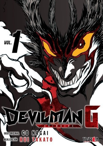 Devilman G, De Ryu Takato. Serie Devilman G, Vol. 1. Editorial Ivrea, Tapa Blanda En Español, 2019